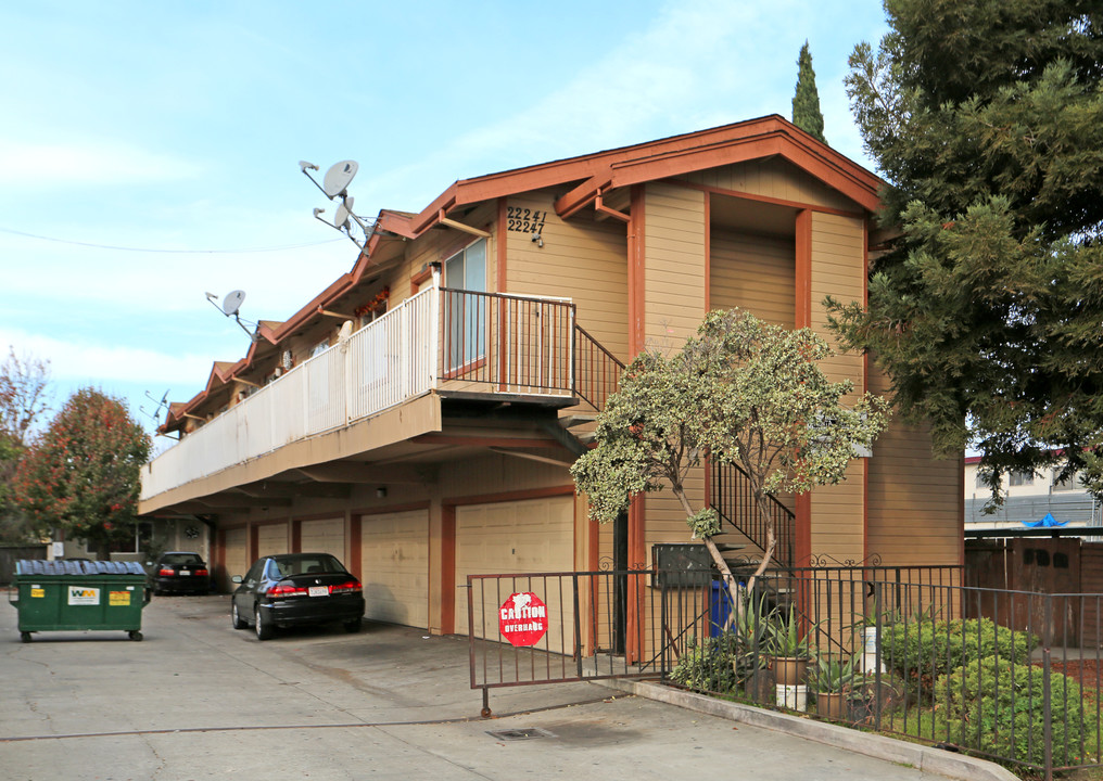 22241-22247 S Garden Ave in Hayward, CA - Foto de edificio