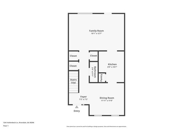 1341 Hollenbeck Ln in Riverdale, GA - Foto de edificio - Building Photo