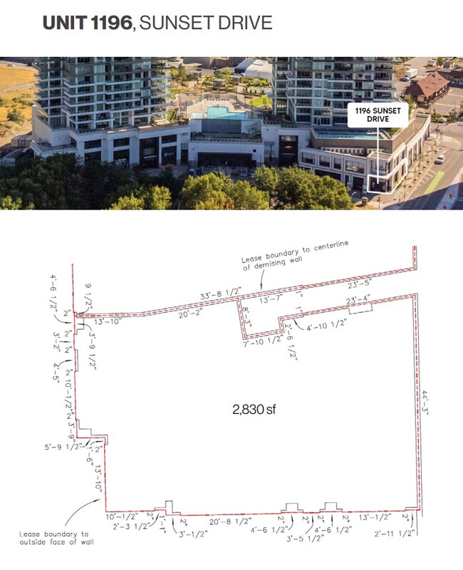 One Water Street in Kelowna, BC - Building Photo - Floor Plan