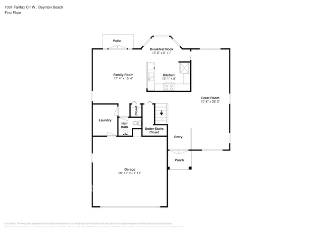 1091 Fairfax Cir W in Boynton Beach, FL - Building Photo - Building Photo