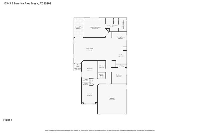 10343 E Emelita Ave in Mesa, AZ - Foto de edificio - Building Photo