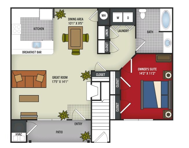 The Residences at Willow Ridge Northampton, PA Apartments
