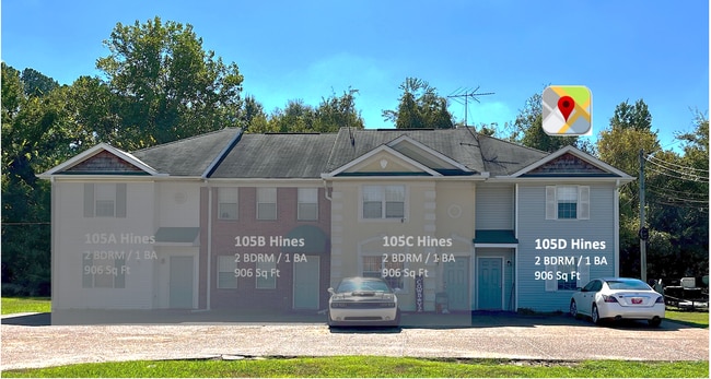 property at 105 Hines Blvd