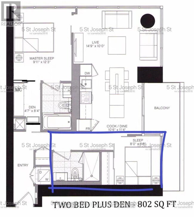 5-4115 St Joseph St in Toronto, ON - Building Photo - Building Photo