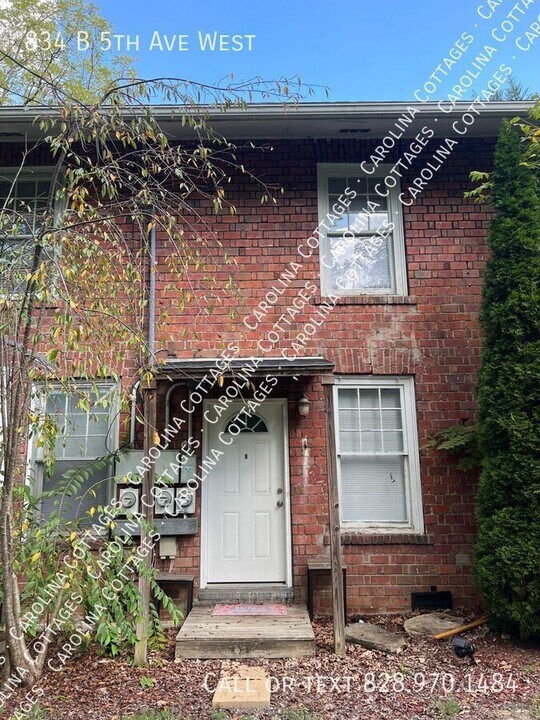 834 5th Ave W in Hendersonville, NC - Building Photo
