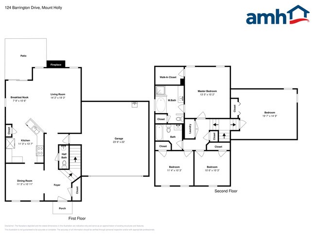 124 Barrington Dr in Mount Holly, NC - Foto de edificio - Building Photo
