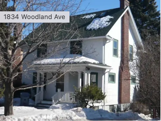 property at 1834 Woodland Ave