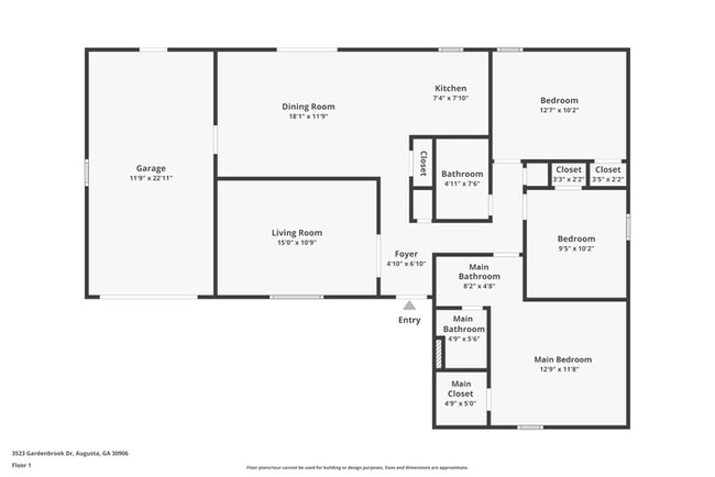 3523 Gardenbrook Dr in Augusta, GA - Building Photo - Building Photo