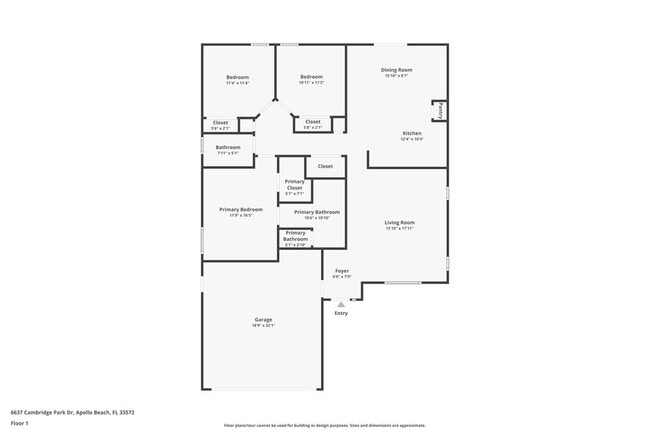 6637 Cambridge Park Dr in Apollo Beach, FL - Building Photo - Building Photo