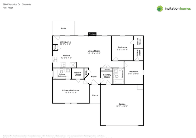 9804 Veronica Dr in Charlotte, NC - Foto de edificio - Building Photo