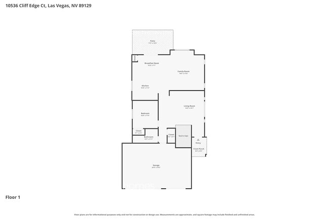 10536 Cliff Edge Ct in Las Vegas, NV - Foto de edificio - Building Photo