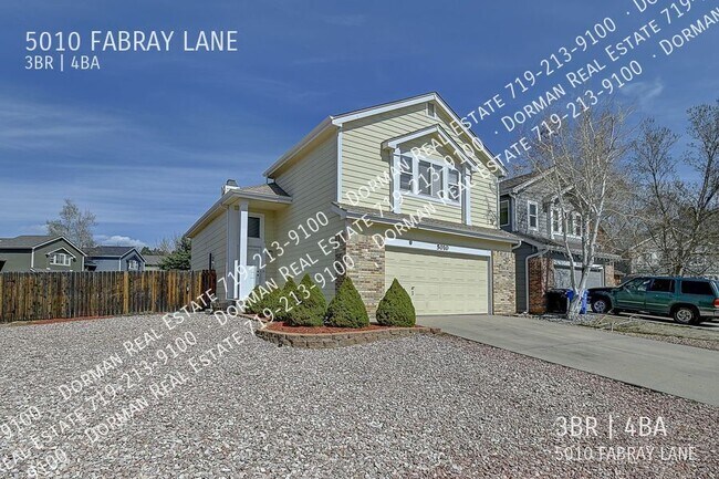 5010 Fabray Ln in Colorado Springs, CO - Building Photo - Building Photo