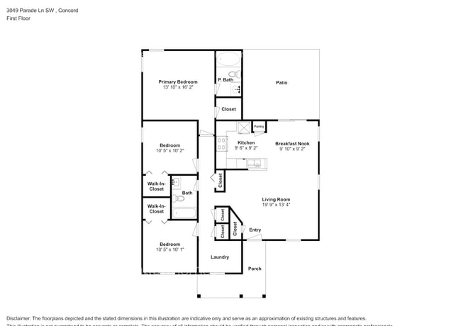 3049 Parade Ln SW in Concord, NC - Building Photo - Building Photo
