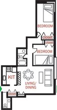 Lake Terrace in Milwaukee, WI - Building Photo - Floor Plan