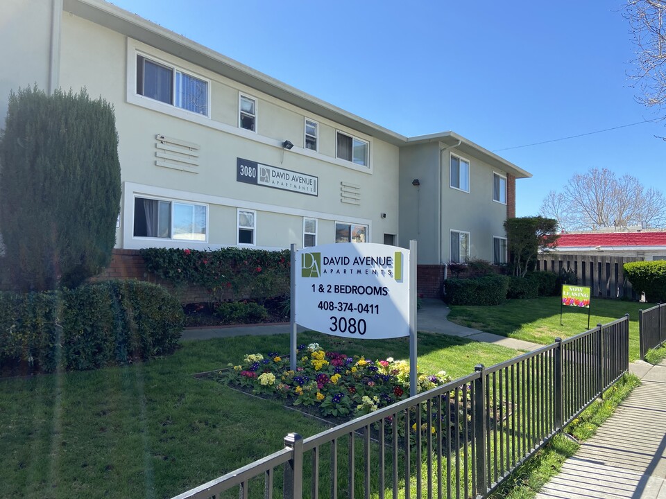 David Avenue Apartments in San Jose, CA - Foto de edificio