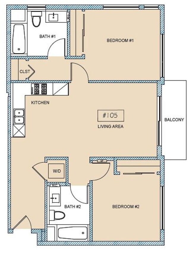 New Luxury Modern 1 & 2 Bedroom Apartments