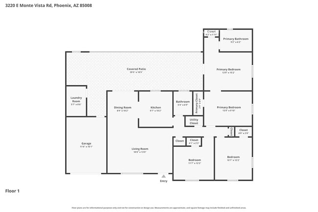 3220 E Monte Vista Rd in Phoenix, AZ - Building Photo - Building Photo