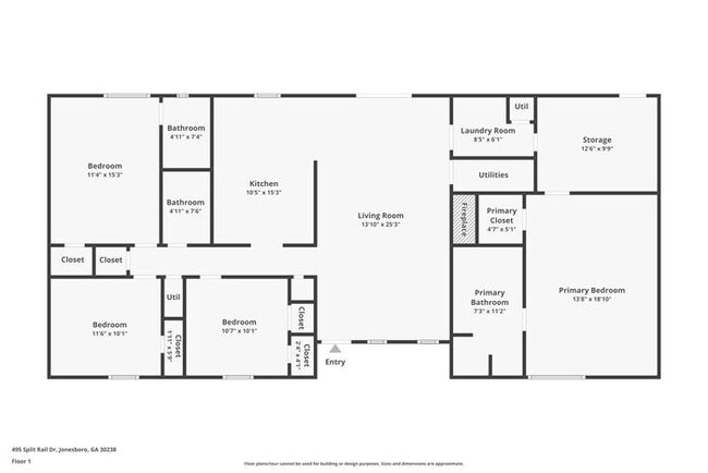 495 Split Rail Dr in Jonesboro, GA - Building Photo - Building Photo