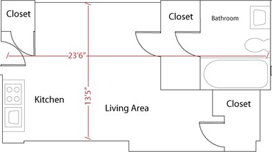 The Dakota in Washington, DC - Building Photo - Floor Plan