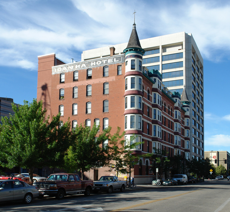 Idanha Hotel in Boise, ID - Building Photo