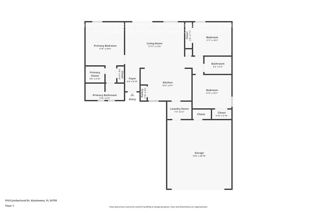 910 Cumberland Dr in Kissimmee, FL - Building Photo - Building Photo