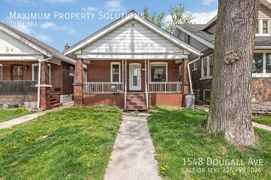 1548 Dougall Ave in Windsor, ON - Building Photo