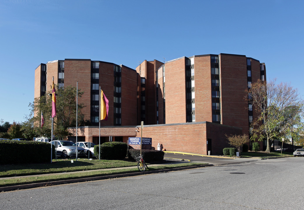 Memphis Towers Senior Living in Memphis, TN - Building Photo