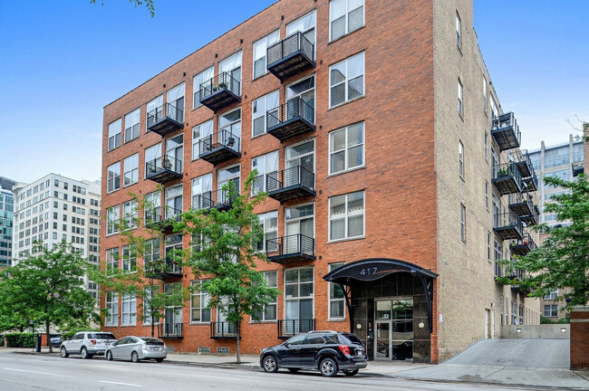 417 S Jefferson St, Unit 504 in Chicago, IL - Building Photo - Building Photo