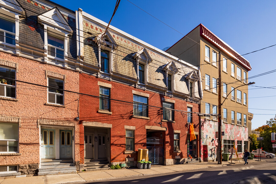 1555-1567 De La Visitation Rue in Montréal, QC - Building Photo