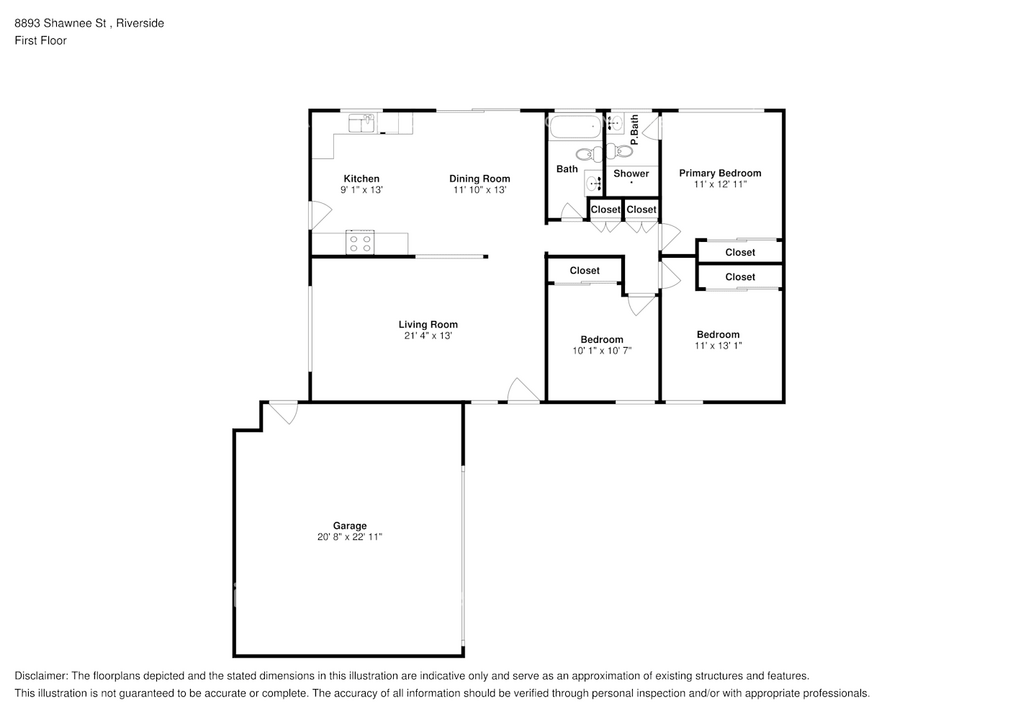 8893 Shawnee Ave in Riverside, CA - Building Photo