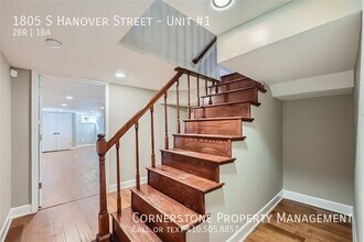 1805 S Hanover St in Baltimore, MD - Foto de edificio - Building Photo