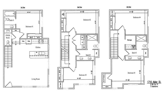 1710-1712 Alder St in Eugene, OR - Building Photo - Building Photo