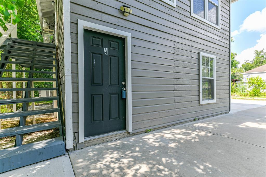 7309 Moline St-Unit -A in Houston, TX - Building Photo