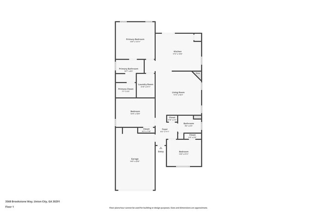 3568 Brookstone Way, Unit 1403 in Union City, GA - Building Photo - Building Photo
