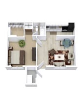 The Montclair in Houston, TX - Building Photo - Floor Plan