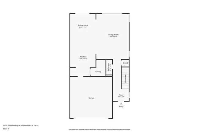 4032 Thimbleberry Dr in Graniteville, SC - Building Photo - Building Photo