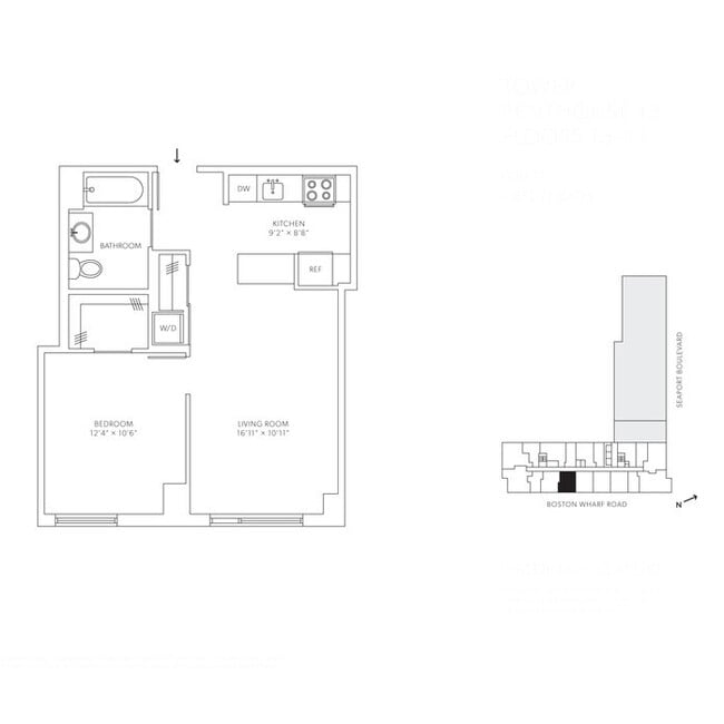 property at 85 Seaport Blvd