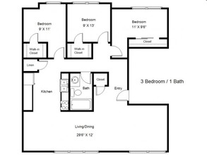 River Run Apartments in Elkhart, IN - Building Photo - Floor Plan