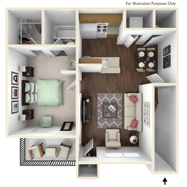 Stonehaven Apartments in Hazelwood, MO - Foto de edificio - Floor Plan