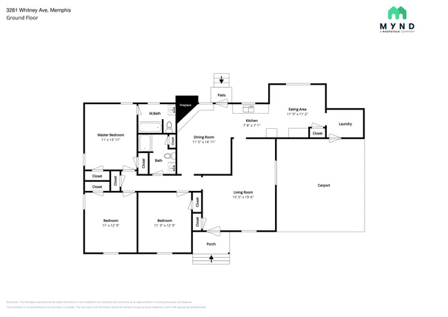 3281 Whitney Ave in Memphis, TN - Foto de edificio - Building Photo