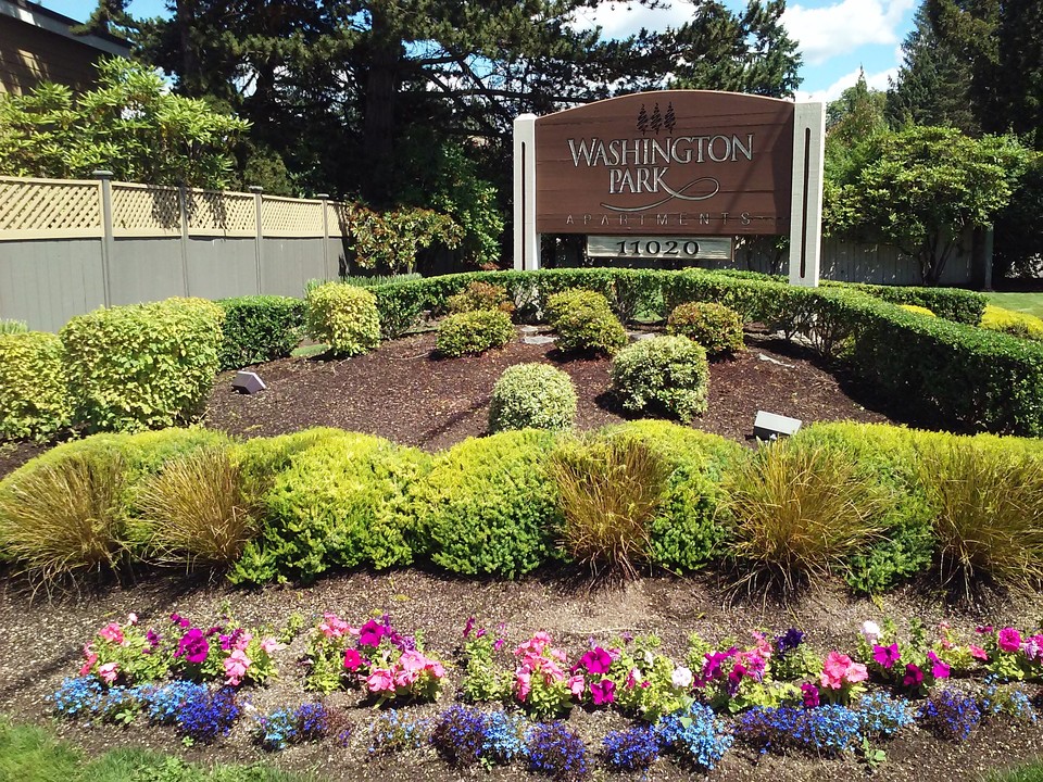 Washington Park Apartments in Kent, WA - Foto de edificio