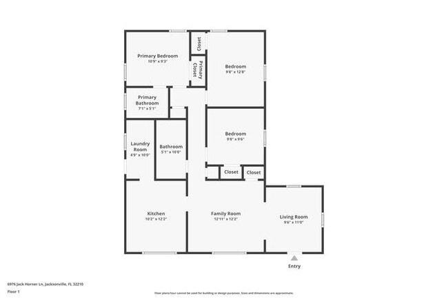 6976 Jack Horner Ln in Jacksonville, FL - Foto de edificio - Building Photo