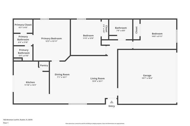 1023 Brenton Leaf Dr in Ruskin, FL - Building Photo - Building Photo