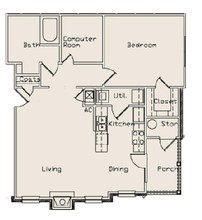 Independent Apartments in Memphis, TN - Building Photo - Floor Plan