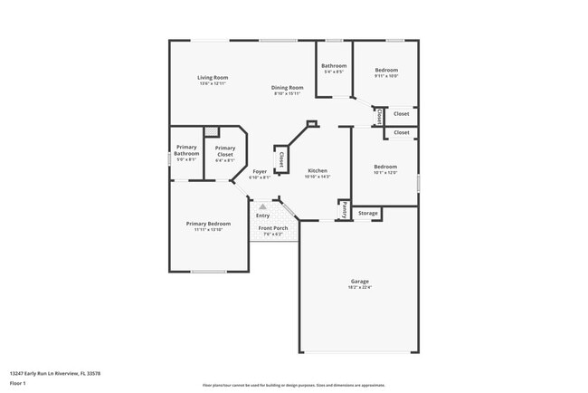 13247 Early Run Ln in Riverview, FL - Building Photo - Building Photo