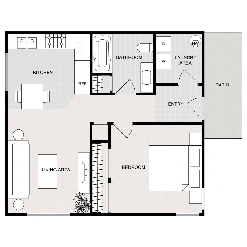 Lotts Landing Senior Apartments in Carlinville, IL