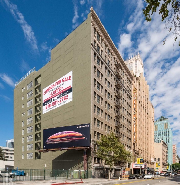 The 939 Lofts in Los Angeles, CA - Foto de edificio