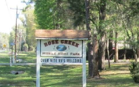Rose Creek Mobile Home Park in Lake City, FL - Foto de edificio