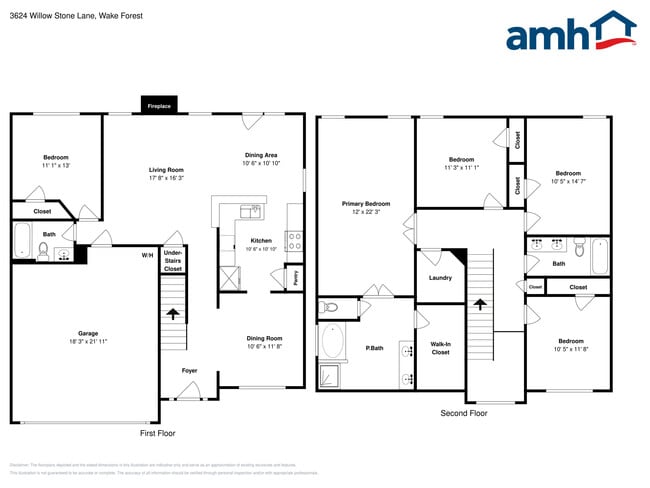 3624 Willow Stone Ln in Wake Forest, NC - Foto de edificio - Building Photo