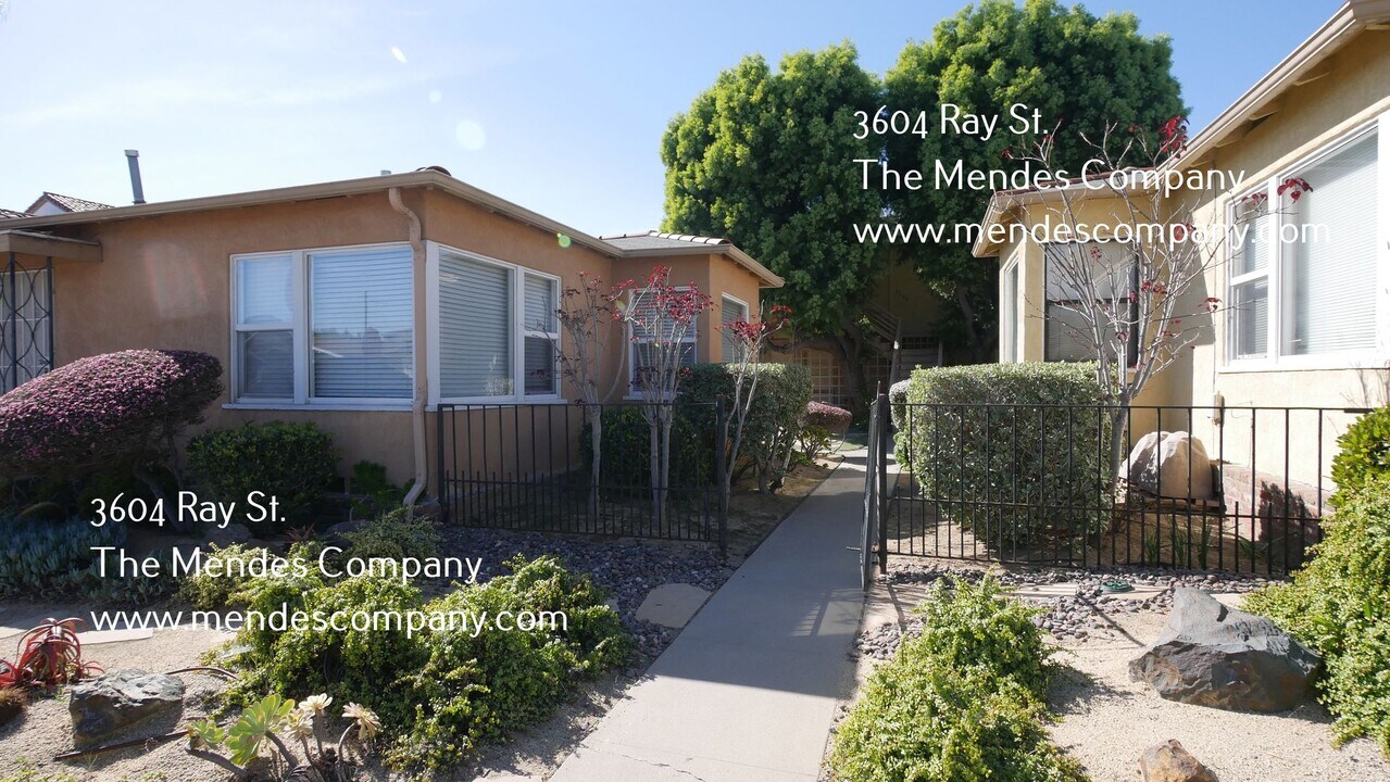 3604 Ray St in San Diego, CA - Building Photo